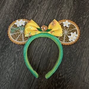 Orange Bird Disney Ears EUC